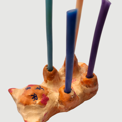 Кот-подсвечник