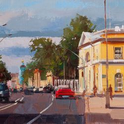 Жаркий июль. Яузская ул.