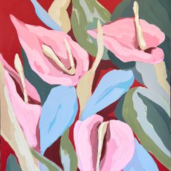 Abstract flowers 6