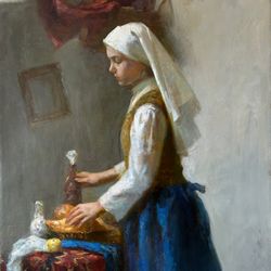 Девушка у окна