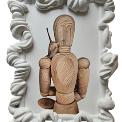 Улитка на белом
