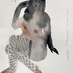 The woman