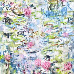 Summer lily pond