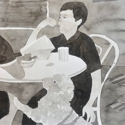 Вечер в кафе