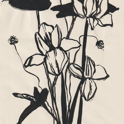 Encre et fleurs 01