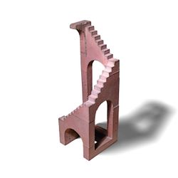 Путь сплетённых слов (красный) \ A way of interconnected words (red) \ l’escalier 53 (Red)