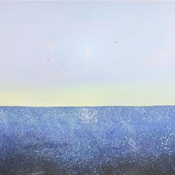 Evening on the sea