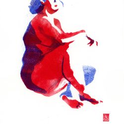 Красная фигура