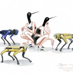 Редкие птицы. Boston Dynamics