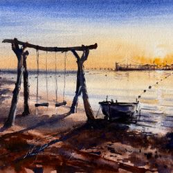 Закат на Красном море