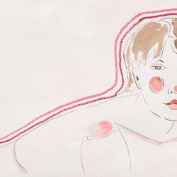 Графика/натурщица