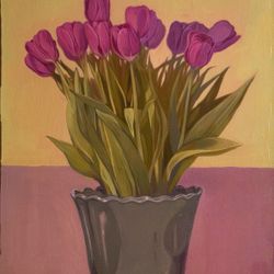 Розовые тюльпаны (Rose tulips)