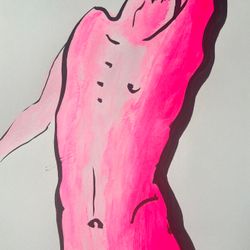 Nude man
