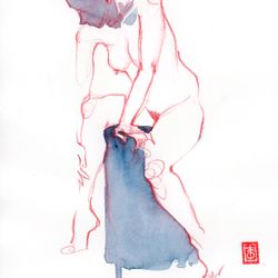 Nude life drawing 0148