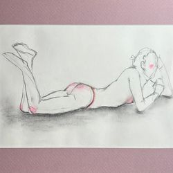 Натурщица