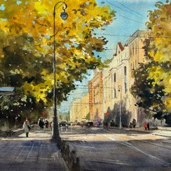 Осень на Петроградской стороне
