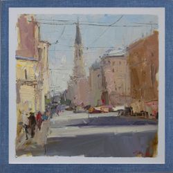 Этюд в СПб. На Петроградской стороне