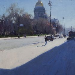 Свет и тень у Исаакиевского