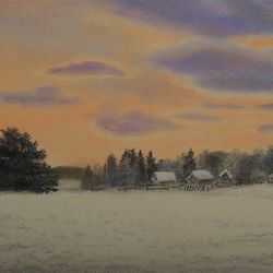 Рождественский закат