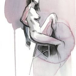 Nude life drawing 013