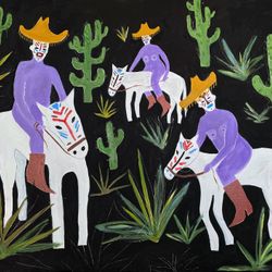 The three in the desert