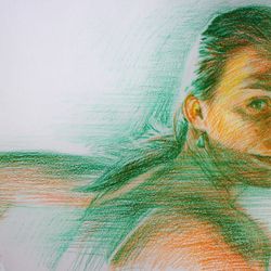Работа из серии "Вечерний рисунок"