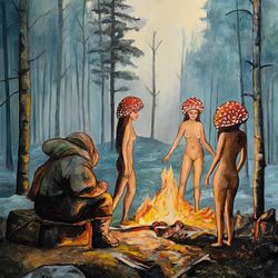 Челькутх и девушки-мухоморы