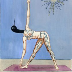 Редкая птица. Йога