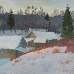 Зимним вечером