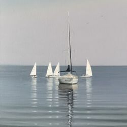 Тихо плещется море...