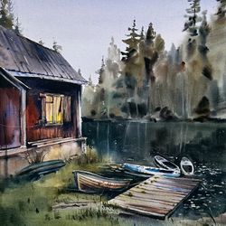Мельница на реке