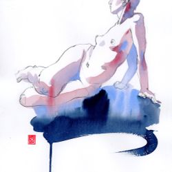 Nude life drawing 077