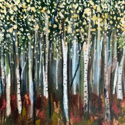 Birch trees