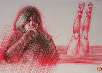 Работа из серии "Вечерний рисунок"