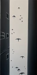 No.5 Free fly. Серия работ "T I M E F L I E S"