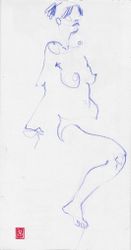 Nude life drawing 036