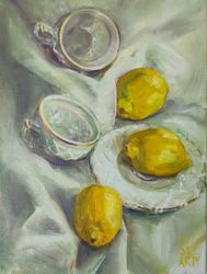 Натюрморт с лимонами