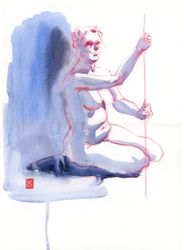Nude life drawing 0147