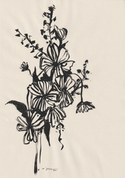 Encre et fleurs 02