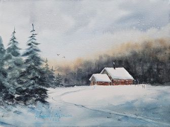 Январский лес