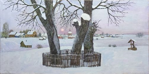 Зима в деревне
