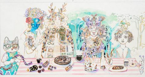 Без названия (из серии “Кудряшки и Котики”)