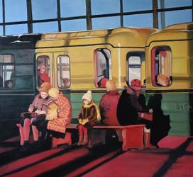 Пассажиры метро