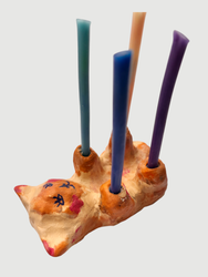 Кот-подсвечник