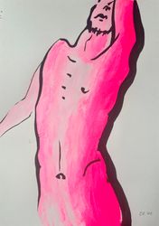 Nude man
