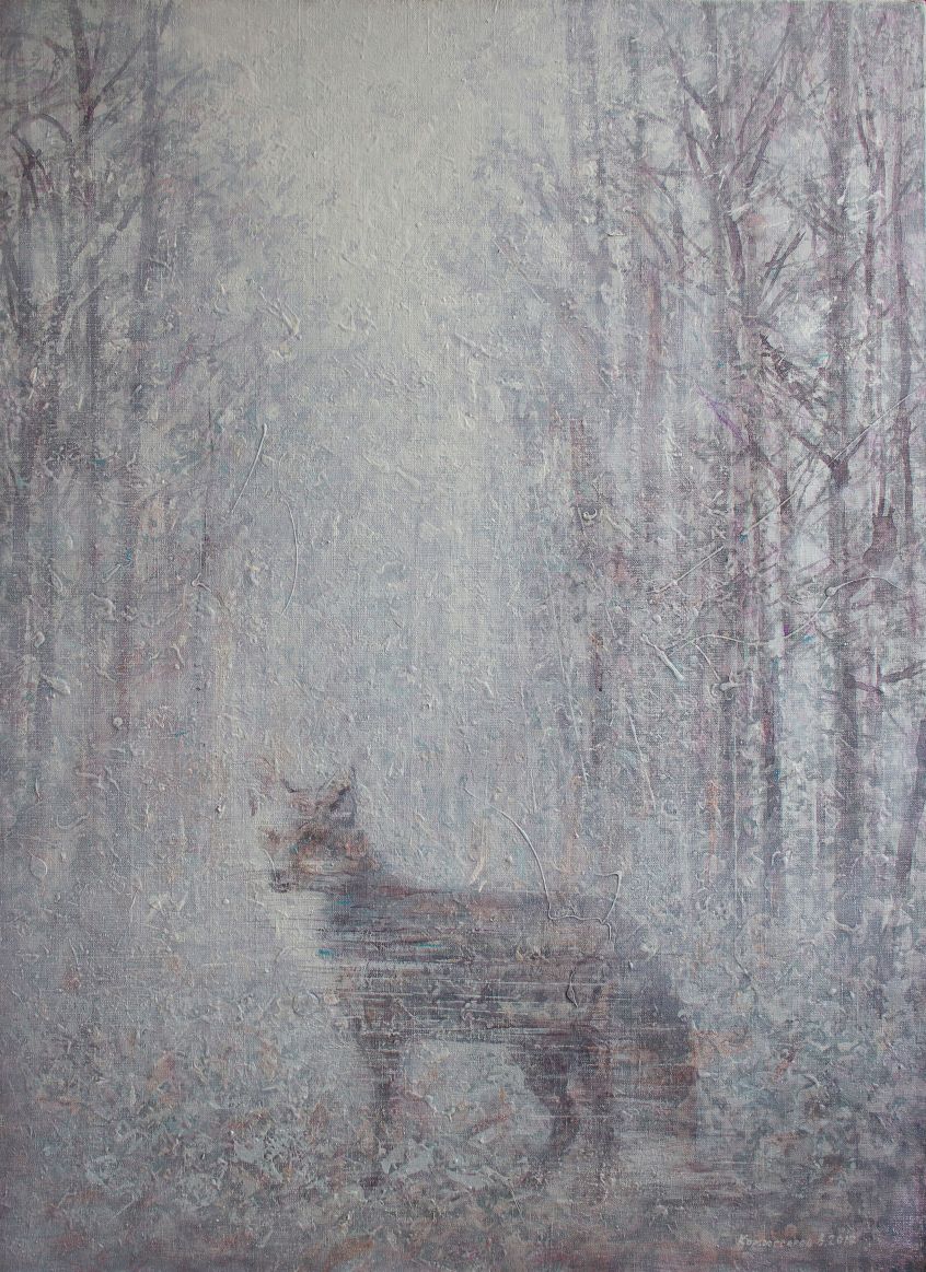 Картина, живопись Лис – Вадим Комиссаров, 73 x 100 см, №15894 – Купить ...