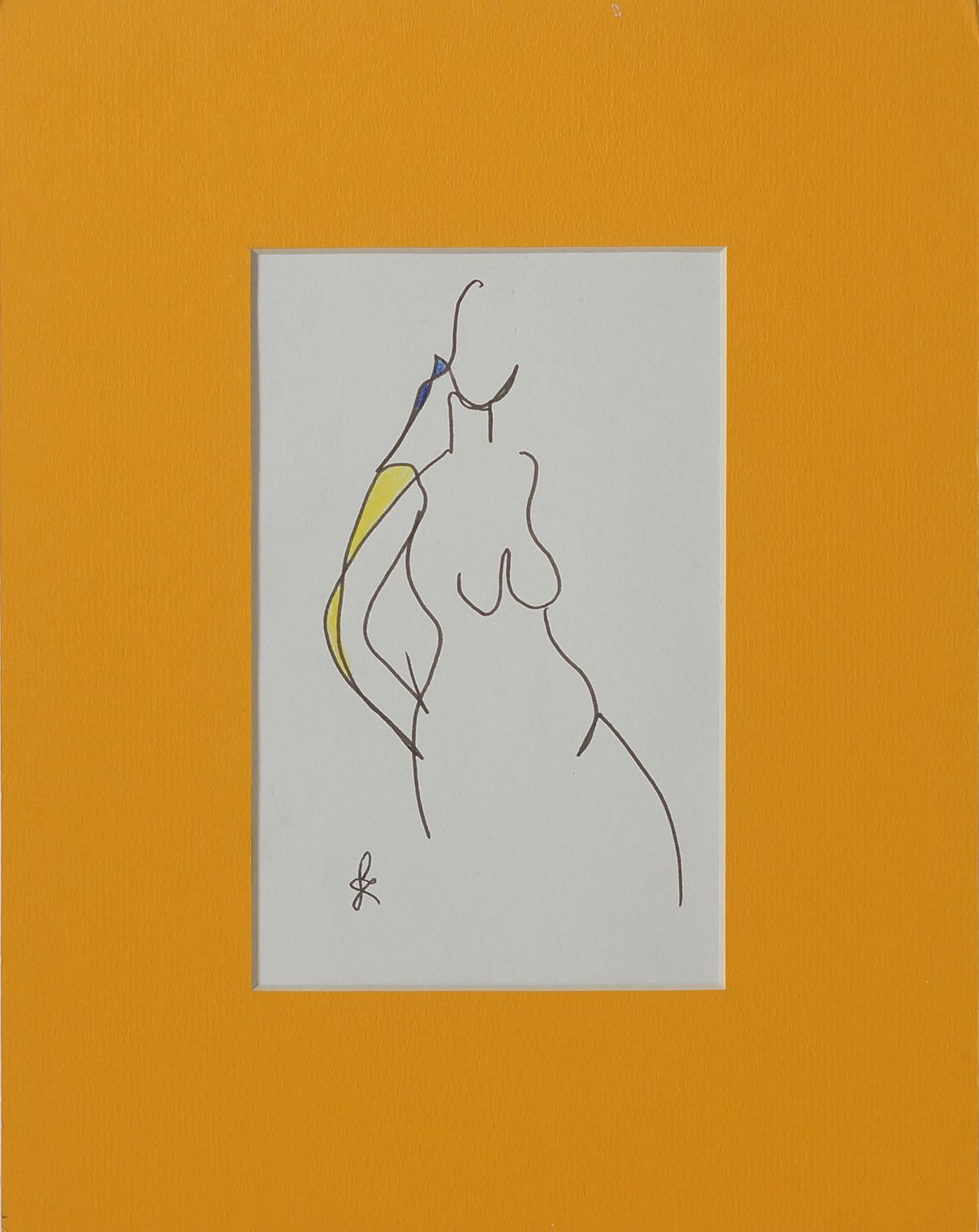 Ксения Воскобойникова (Авторская графика - 
                  20 x 25.5 см) Пазл