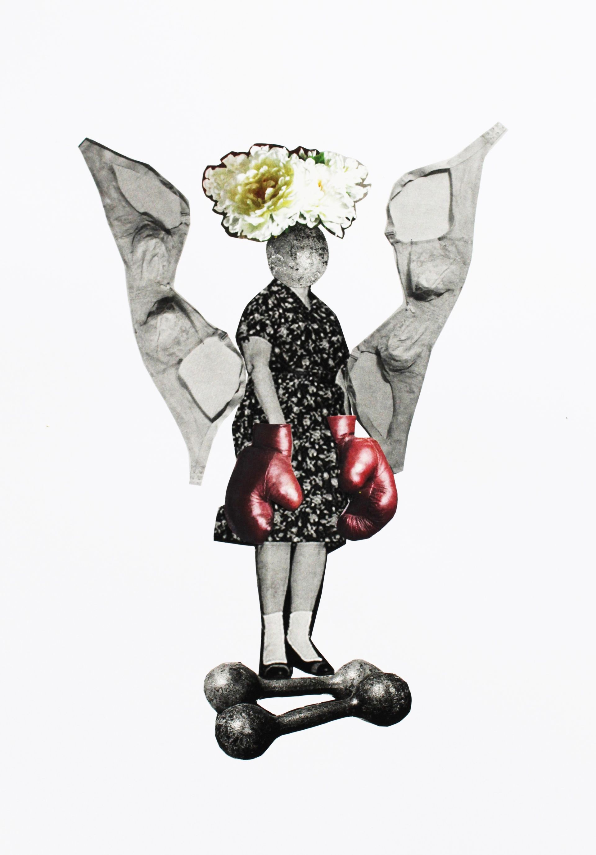 Лиля Ким (Коллаж / ассамбляж - 
                  21 x 29 см) Перелетные птицы