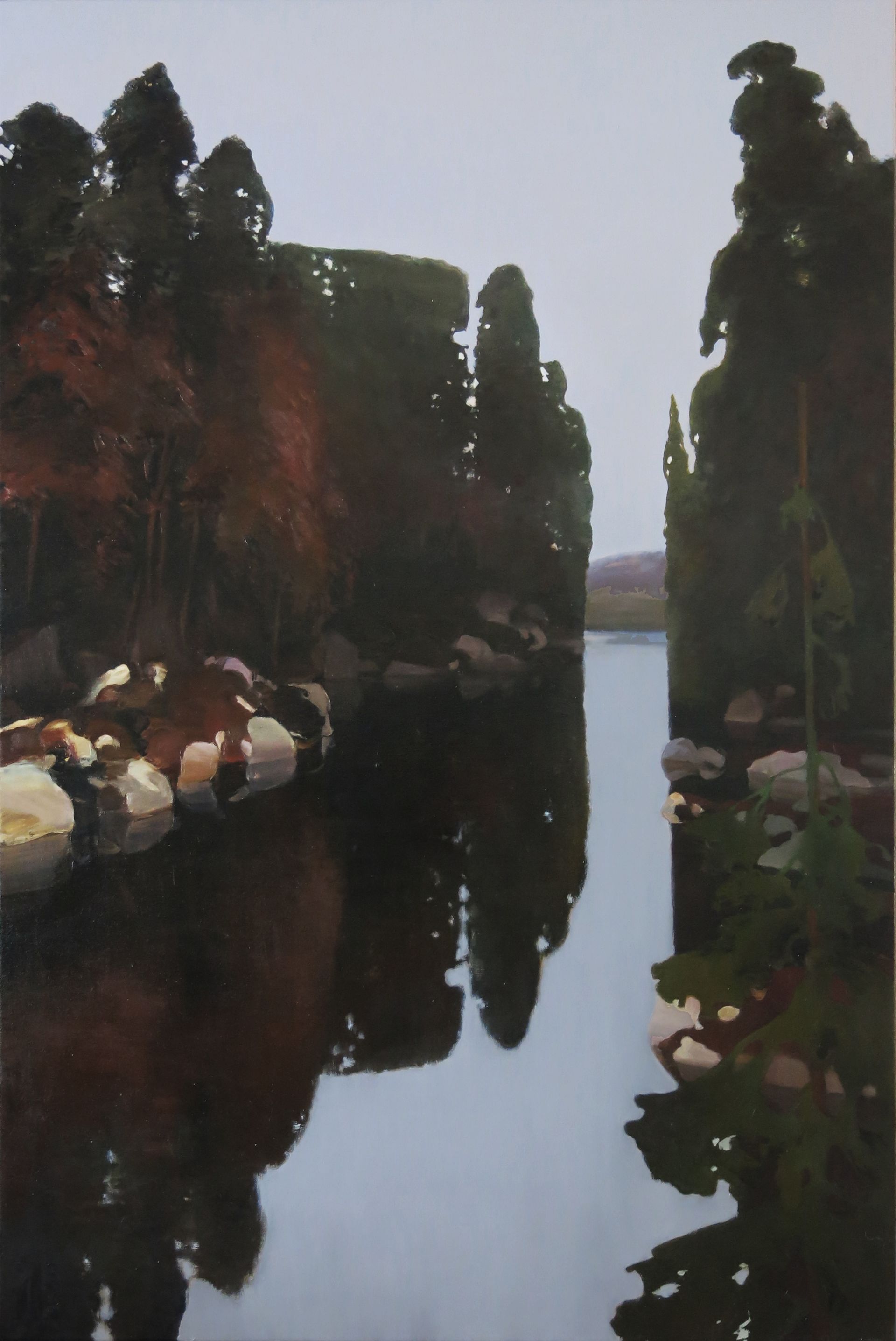 Данил Даниловский (Картина, живопись - 
                  100 x 150 см) Протока