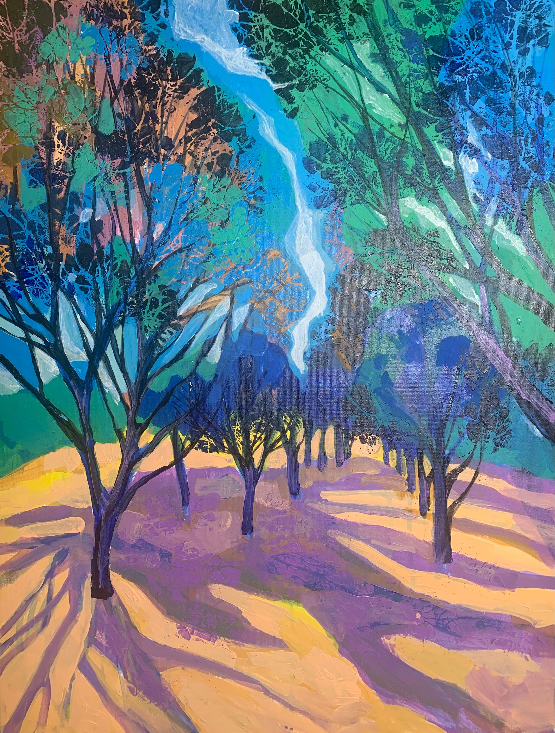 Кошукова Юлия (Картина, живопись - 
                  60 x 89 см) Осень